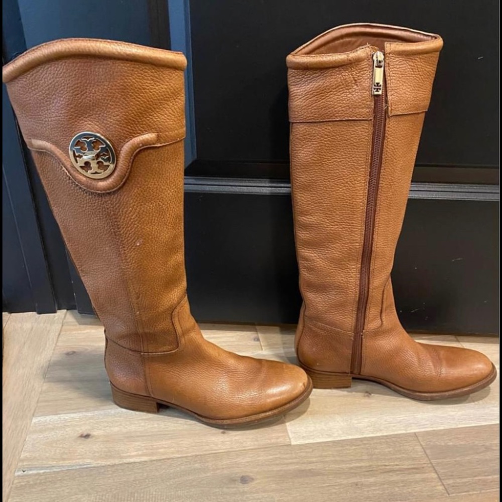 Tory Burch Selma Riding Boots